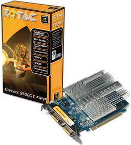 Ассортимент ZOTAC пополнили две тихие 3D-карты GeForce 9500 GT ZONE Edition