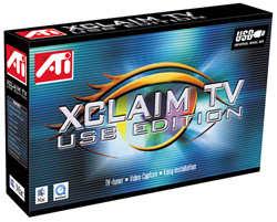 Внешний ТВ-тюнер XCLAIM TV USB EDITION от ATi для Mac
