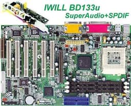 Материнская плата BD133u от IWILL