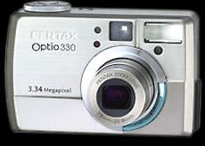 3,3-мегапиксельная камера Optio 330 от Pentax