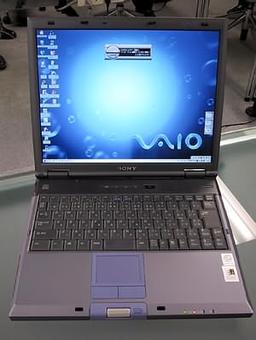 SONY VAYO на 1,13 ГГц Mobile Pentium III-M