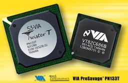 Мобильный чипсет ProSavageT PN133T от VIA и S3