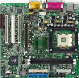 MicroATX плата MS-6524G на SiS650 от MSI