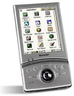 Новый PDA от Sharp - SL-5000D