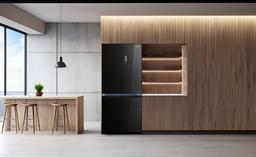 Midea представила новые многодверные холодильники в черном стекле