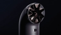 Dyson, вдохновлённый авиационными двигателями, очищает воздух на площади 144 м² и подаёт поток на 20 метров