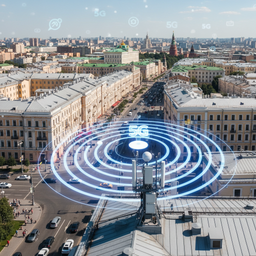 В центре Москвы заработала сеть 5G