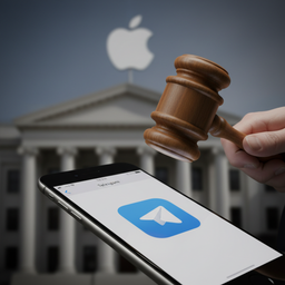 Apple могут заставить удалить Telegram из App Store