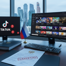 Роскомнадзор впервые потребовал от TikTok удалить ролики
