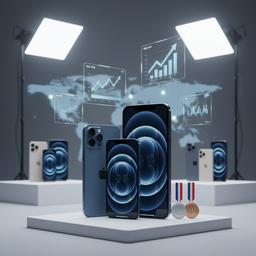 iPhone 12 , iPhone 12 Pro Max и iPhone 12 Pro возглавили рейтинг самых продаваемых смартфонов в мире