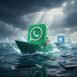 WhatsApp непотопляем: мессенджер обгоняет конкурентов, несмотря недовольство пользователей обновлением политики конфиденциальности