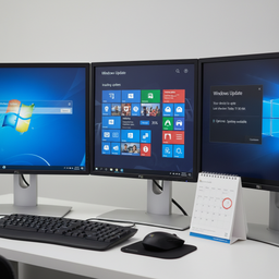 Одновременно с Windows 10 Microsoft обновила Windows 7 и Windows 8.1