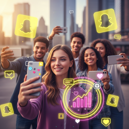 Число тех, кто пользуется приложением Snapchat ежедневно, за год выросло на 23%
