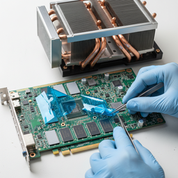 Покупатель видеокарты PowerColor Radeon RX 6700 XT обнаружил защитную пленку под радиатором. Её просто забыли снять
