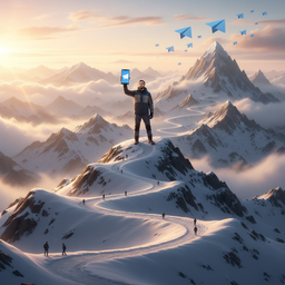 Павел Дуров* поблагодарил пользователей Telegram, рассказал об успехах мессенджера и пообещал покорить новые высоты
