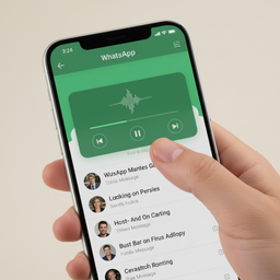 Голосовые сообщения WhatsApp станут менее раздражающими. Новый плеер упростит прослушивание длинных посланий