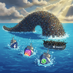 Проблемы Facebook, Instagram* и WhatsApp уже высмеяли Telegram и простые пользователи. Опубликованы новые мемы