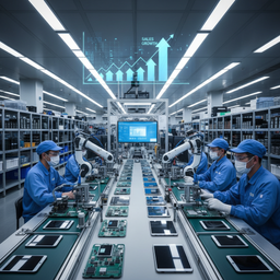 Foxconn сообщает о рекордных продажах за третий квартал