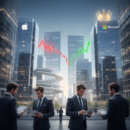 Apple — больше не самая дорогая компания в мире. Её обошла Microsoft