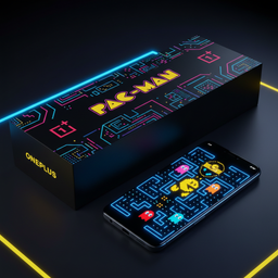 Вот так выглядит OnePlus Nord 2 для фанатов легендарной Pac-Man — даже разблокировка игровая. И удивительно длинная коробка