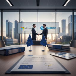 Европейский регулятор одобрил приобретение компании Nuance компанией Microsoft за 19,7 млрд долларов