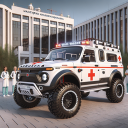 Ростех показал скорую помощь на базе модернизированной Lada Nova Legend. Мощность двигателя увеличена до 110 л.с.