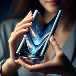 Motorola показала концепт смартфона с разворачивающимся экраном