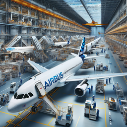 Airbus хочет увеличить выпуск узкофюзеляжных самолётов A320: к началу 2024 года компания намерена производить по 65 таких лайнеров ежемесячно