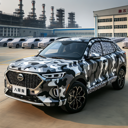 Последняя новинка Haval в этом году. Загадочный кроссовер Haval A07 показали на живых фото