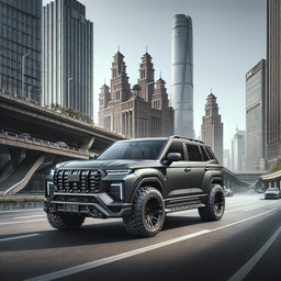 Гораздо круче Toyota Sequoia. Огромный внедорожник Dongfeng Warrior M20 заметили на дорогах Китая, он может получить дизельный двигатель объёмом 6,7 л