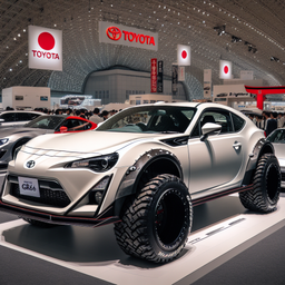 Porsche 911 Dakar на минималках. В Японии бюджетный спорткар Toyota GR86 превратили в кроссовер