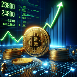 Bitcoin продолжает расти. Главная криптовалюта мира подобралась к отметке в 24 000 долларов за 1 BTC
