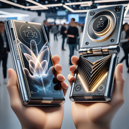 Легендарные слайдеры Motorola RIZR возвращаются? На MWC 2023 показали новый концептуальный RIZR с выдвижным экраном