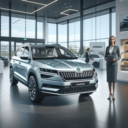 В России начали продавать кроссоверы Skoda Karoq 2023 года. Сколько за них просят?