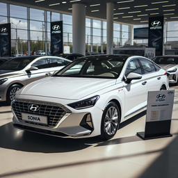 В Россию привезли большую партию седанов Hyundai Sonata 2023 – с моторами 2,0 и 2,5 л и 2-летней гарантией
