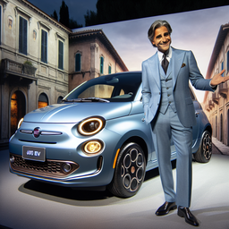 Итальянский апгрейд. Леонардо ДиКаприо представил новейший Fiat 600 — машина возвращается после многих лет забвения