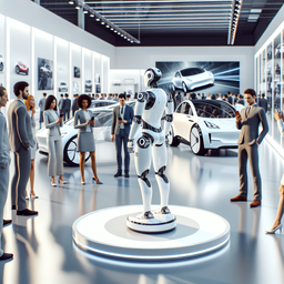 В магазине Tesla в Нью-Йорке уже выставлены человекоподобные роботы Optimus. Но вовсе не для продажи, и это даже не прототипы, а просто макеты