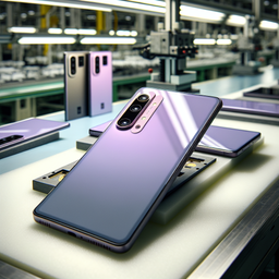 Двухцветный Huawei Mate 60 засветился на фотографиях прямо с завода