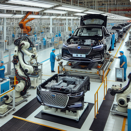 На бывшем российском заводе Mercedes-Benz заканчиваются работы по подготовке к производству люксовых китайских авто Hongqi