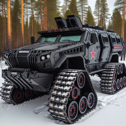 Ещё один «Танк» на российском авторынке. Отечественный вездеход Visuva Tank с гусеничным приводом получил 4,3-литровый мотор Toyota