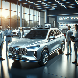 В Россию приехал кроссовер BAIC X75: объявлены комплектации и дата начала продаж