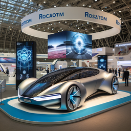 Один из самых крутых российских авто? Живые фото концепта электромобиля Росатома