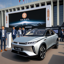 Представлен белорусский автомобиль BelGee EX50