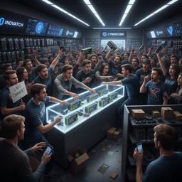 Все GeForce RTX 50 раскупили за 20 минут. Сеть NewEgg говорит о небывалом ажиотаже