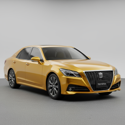 В России за 4 млн рублей продают «золотую» Toyota Crown