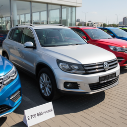 Полноприводный Volkswagen Tiguan без пробега предлагают по цене китайских кроссоверов