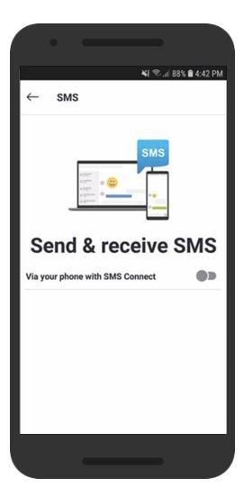 Microsoft тестирует SMS-сервис для Skype на Android, фото 1
