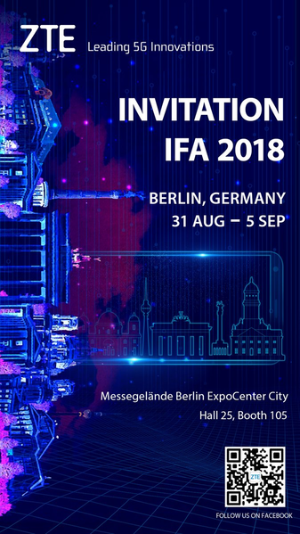 Смартфон ZTE Axon 9 покажут на IFA 2018