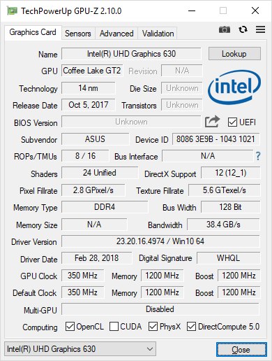 15-дюймовый ноутбук Asus ZenBook Pro 15 UX580GD:, фото 7