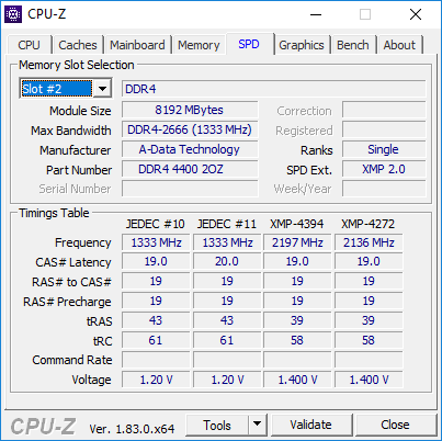 Комплект модулей памяти AData XPG Spectrix D41 DDR4-4400:, фото 7
